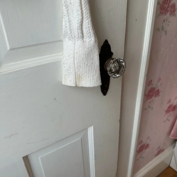 Abercrombie & Fitch Cream Knit Cardigan - Picture 4 of 4